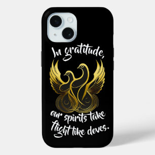 Coque Case-Mate iPhone Ailes dorées de gratitude