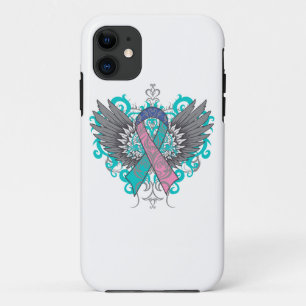 Case-Mate iPhone Case Ailes du Cool du cancer du thyroïde