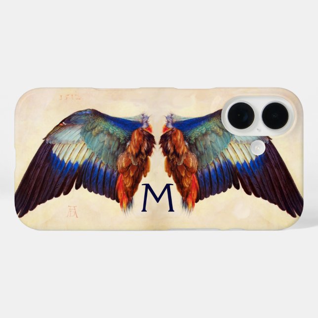 COQUES Case-Mate iPhone AILES D'UN MONOGRAMME ROULEUR EUROPÉEN (Verso (horizontal))