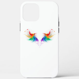 Case-Mate iPhone Case Ailes fluffy arc-en-ciel