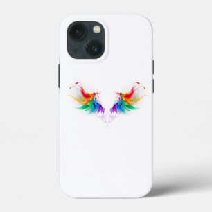 Case-Mate iPhone Case Ailes fluffy arc-en-ciel