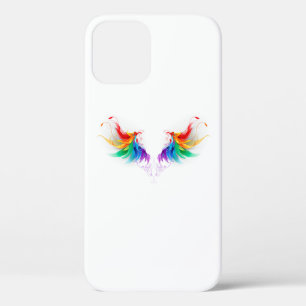 Case-Mate iPhone Case Ailes fluffy arc-en-ciel