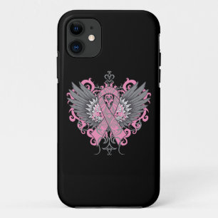 Coques Pour iPhone Ailes fraîches de cancer du sein
