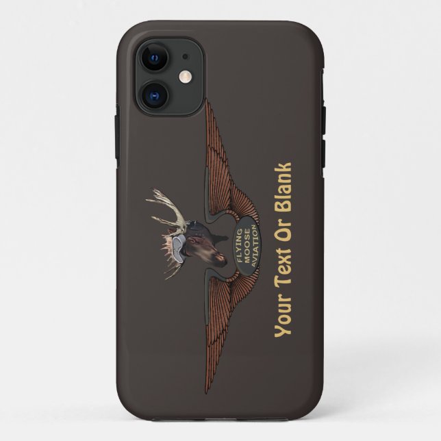 Coques Case-Mate iPhone Ailes pilotes de Moose Bush (Dos)