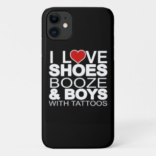 Coques Pour iPhone Aimer Chaussures Booze Garçons avec tatouages