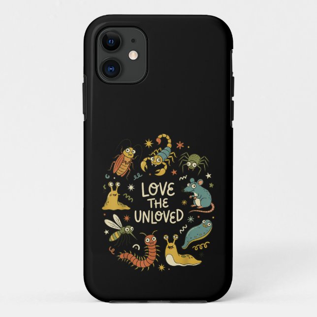 Coques Case-Mate iPhone Aimez les insectes mignons non aimés Citation drôl (Dos)