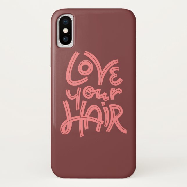 Coques Case-Mate iPhone Aimez vos cheveux (Dos)