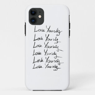 Etui iPhone Case-Mate Aimez-vous ! Citation calligraphie motivationnelle
