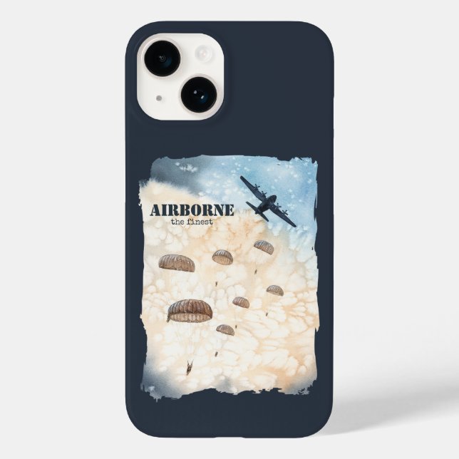 Coques Case-Mate iPhone Airborne Les Parachutistes Les Plus Beaux Jump Per (Verso)