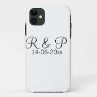Ajouter monogramme du nom du couple ajouter date a