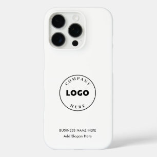 Coque iPhone 16 Pro Ajouter un logo d'entreprise Employés d'entreprise