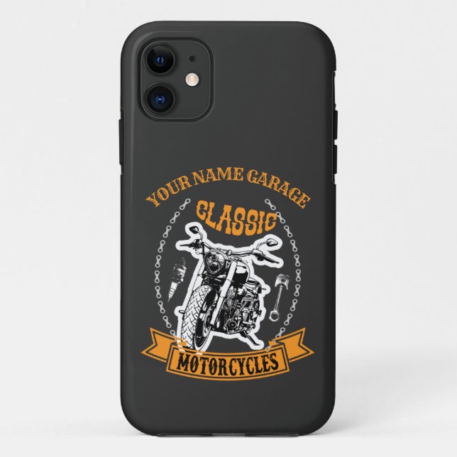 Coques Case-Mate iPhone Ajouter un nom Changer la ligne de texte supérieur (Dos)