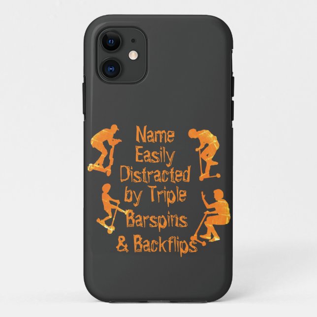 Coques Case-Mate iPhone Ajouter un texte de nom facilement distrait par un (Dos)
