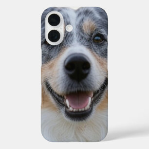 Coque Pour iPhone 16 Ajouter une Personnaliser photo pour animaux domes