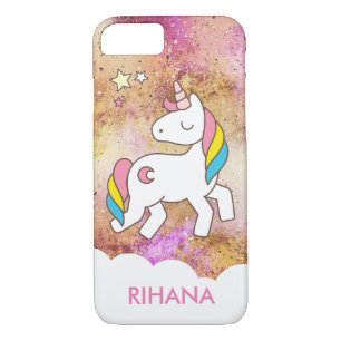 Case-Mate iPhone Case Ajouter Votre Nom Cute Magique Unicorn Personnalis