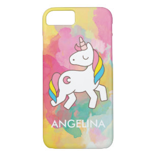 Case-Mate iPhone Case Ajouter Votre Nom Cute Magique Unicorn Personnalis