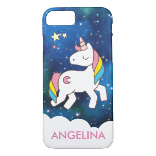 Case-Mate iPhone Case Ajouter Votre Nom Cute Magique Unicorn Personnalis