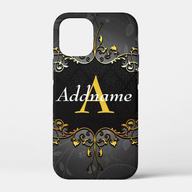 Coques Case-Mate iPhone Ajouter votre nom et votre initiale (Verso)