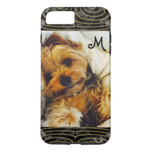 Etui iPhone Case-Mate Ajouter votre propre photo 6/6 s Lazy Yorkie Monog