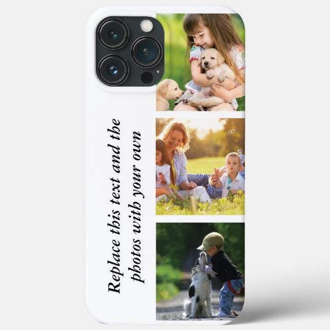 Coques Case-Mate iPhone Ajouter votre propre texte et photos (Verso)