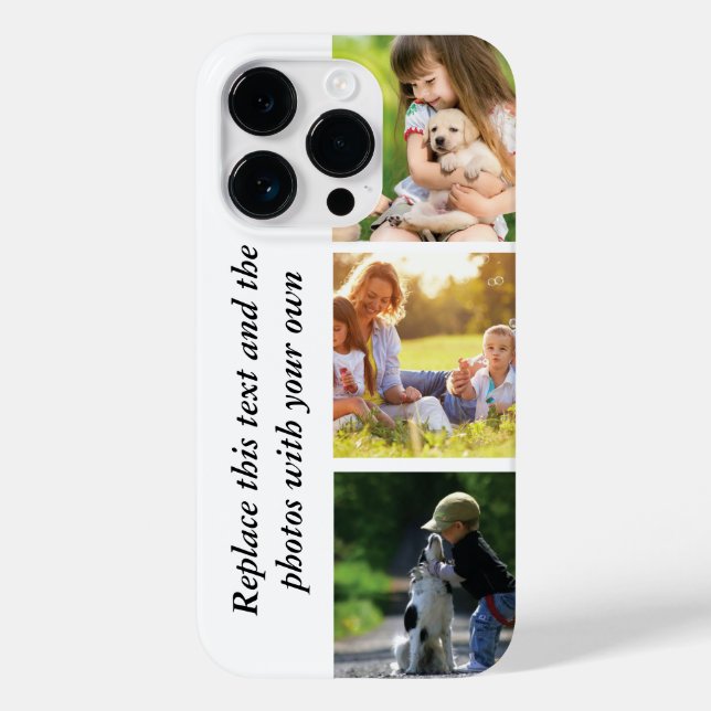 Coques Case-Mate iPhone Ajouter votre propre texte et photos (Verso)