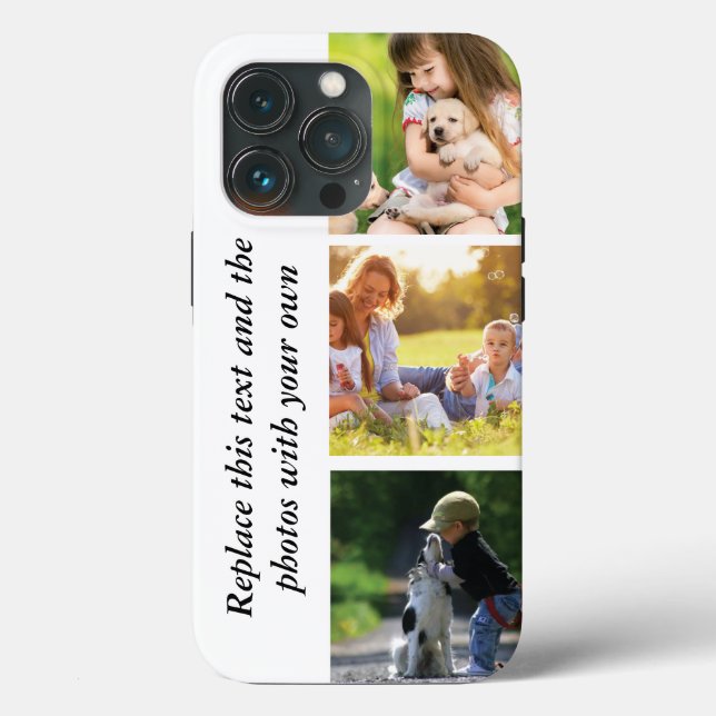Coques Case-Mate iPhone Ajouter votre propre texte et photos (Verso)