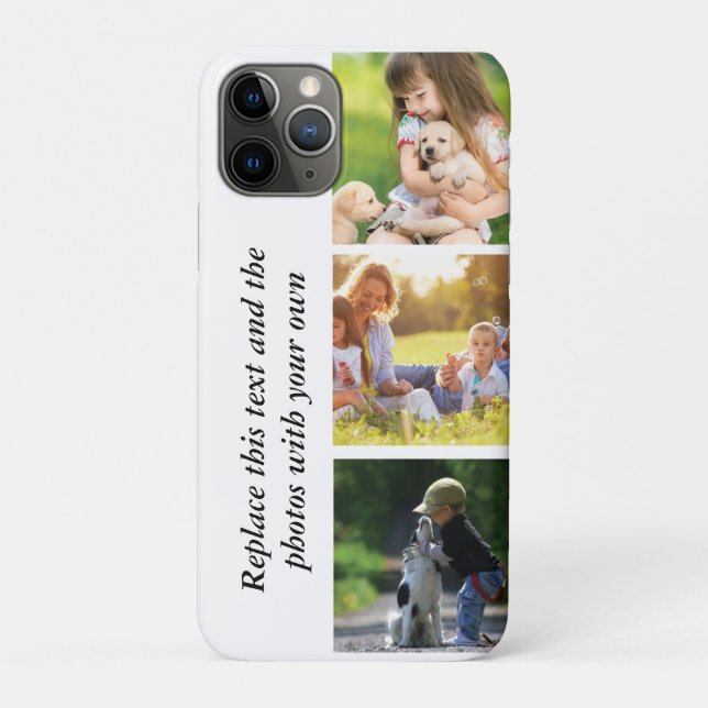 Coques Case-Mate iPhone Ajouter votre propre texte et photos (Dos)