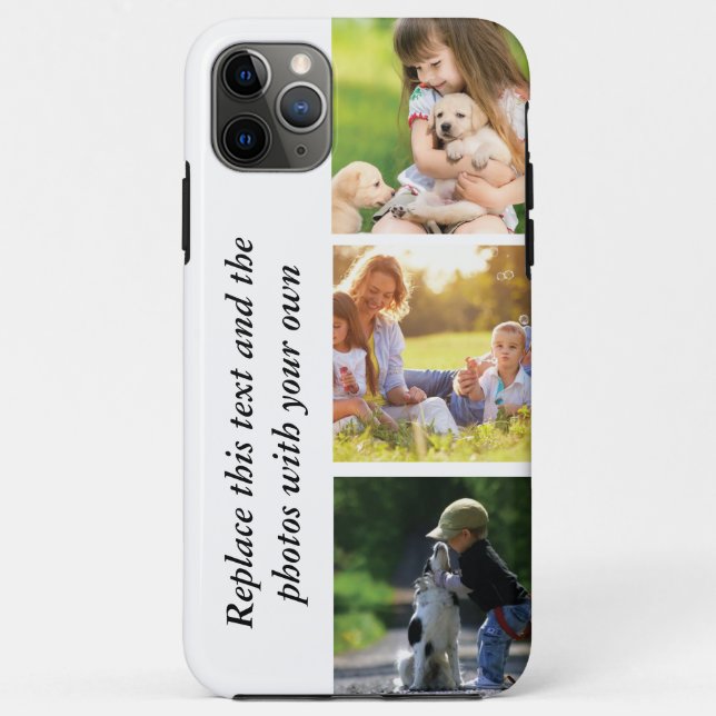 Coques Case-Mate iPhone Ajouter votre propre texte et photos (Dos)