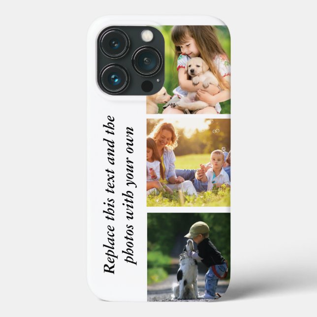 Coques Case-Mate iPhone Ajouter votre propre texte et photos (Verso)