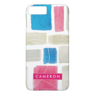 Coque iPhone 8 Plus/7 Plus Ajoutez votre copie abstraite de   Comares III