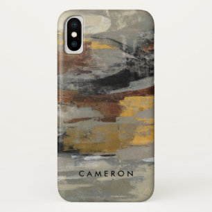 Case-Mate iPhone Case Ajoutez votre copie grise de d'abrégé sur nommé