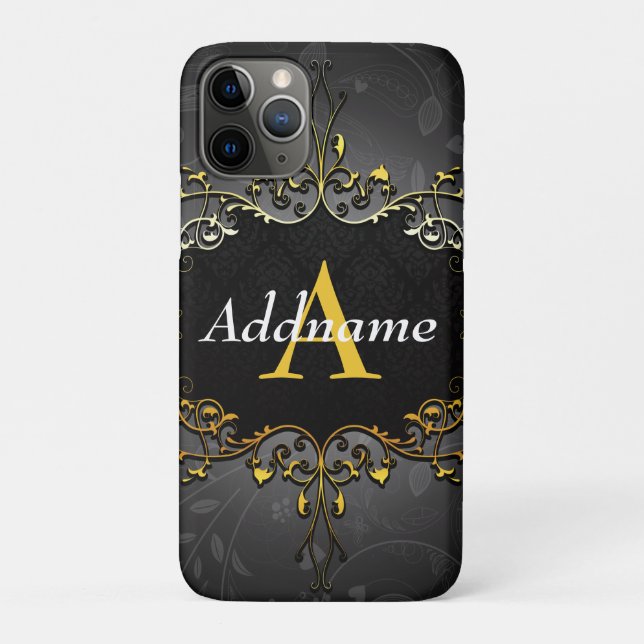 Coques Case-Mate iPhone Ajoutez votre nom et vos initiales (Dos)