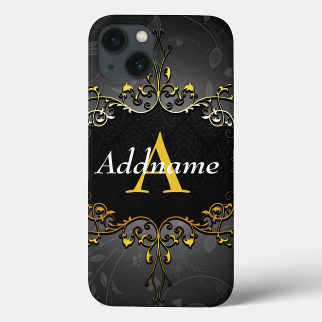 Coques Case-Mate iPhone Ajoutez votre nom et vos initiales (Verso)