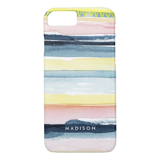 Coques Case-Mate iPhone Ajoutez votre nom | Sunset Stream I (Dos)