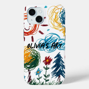 Coque Case-Mate iPhone Ajoutez votre oeuvre d'enfant à cela