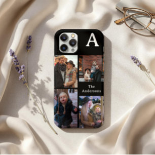 Coque Case-Mate iPhone Ajoutez Votre Photo Personnalisée 4, Monogramme &