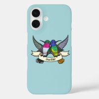 Ajoutez Votre Propre Nom De Mignons Colibris Porta