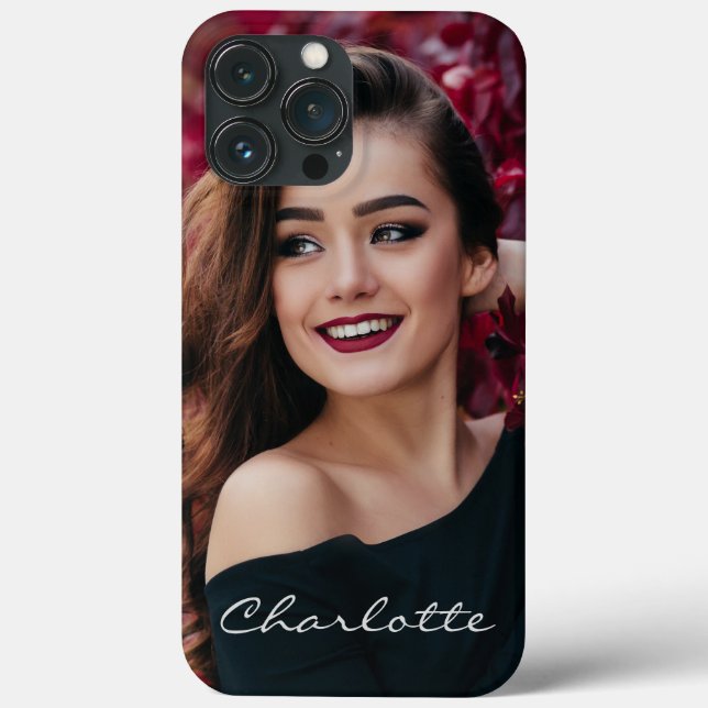 Coques Case-Mate iPhone Ajoutez Votre Propre Photo DIY Nom Personnalisé (Verso)