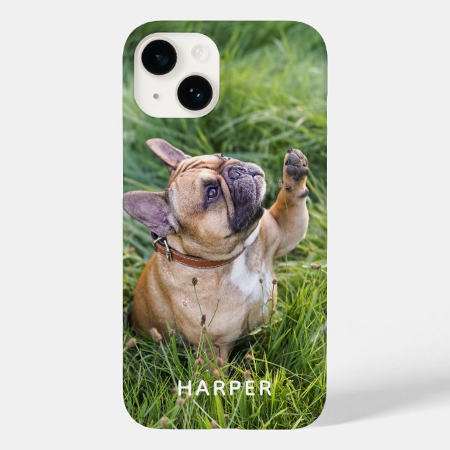 Coques Case-Mate iPhone Ajoutez votre propre photo Pet Chien Personnalisé  (Verso)