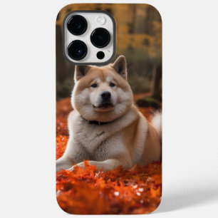 Coque Case-Mate iPhone Akita en Feuilles d'Automne Tomber Inspiré