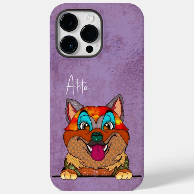 Coques Case-Mate iPhone Akita, Visage laid (Verso)