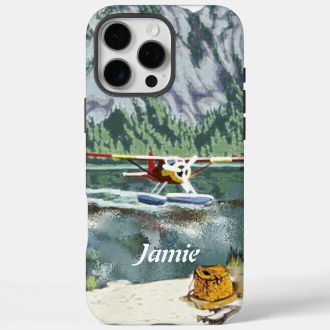Coques Case-Mate iPhone Alaska Bush Avion Et Pêche Voyage (Verso)
