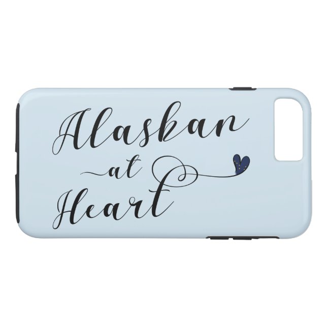 Coques Case-Mate iPhone Alaskan au cas de téléphone cellulaire cardiaque (Dos (Horizontal))