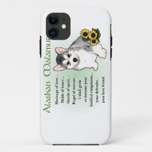 Coques Pour iPhone Alaskan Malamute Dog Art