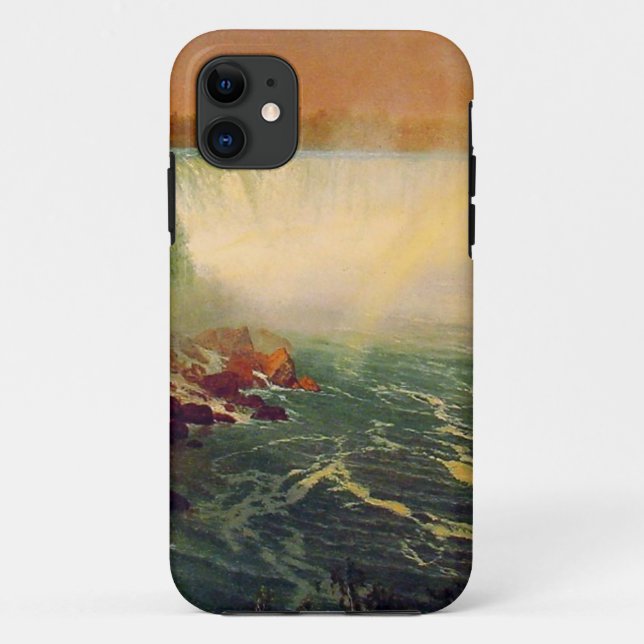 Coques Case-Mate iPhone Albert Bierstadt, les chutes du Niagara. (Dos)
