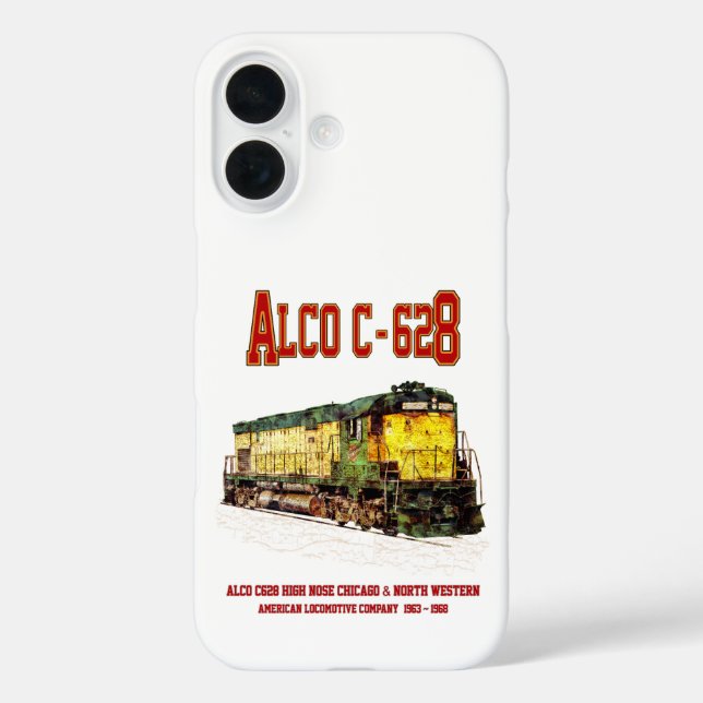 Coques Case-Mate iPhone Alco C-628 aka Alco Century 628 Diesel Locomotive (Verso)