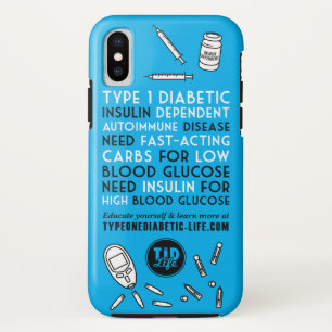 Case-Mate iPhone Case Alerte de T1d
