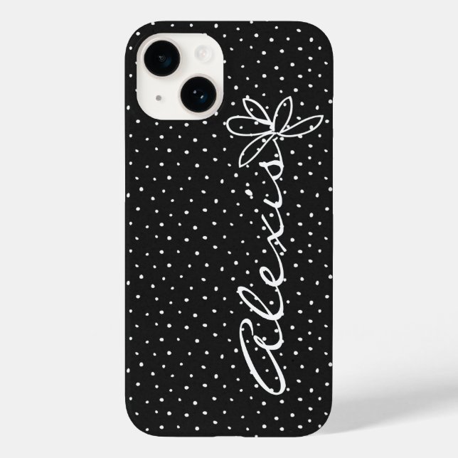 Coques Case-Mate iPhone Alexis Nom et doodle Daisy (Verso)