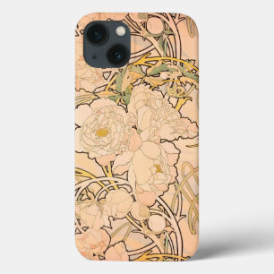 Case-Mate iPhone Case Alfonse Mucha Art Nouveau Peonies