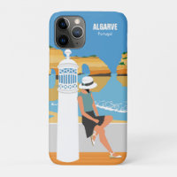 Algarve plage fille voyage vintage style